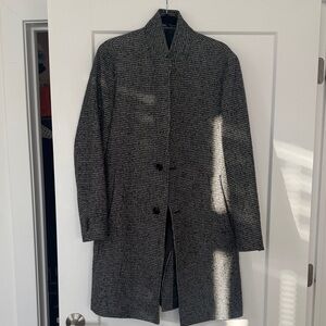 Gray and black Houndstooth Coat